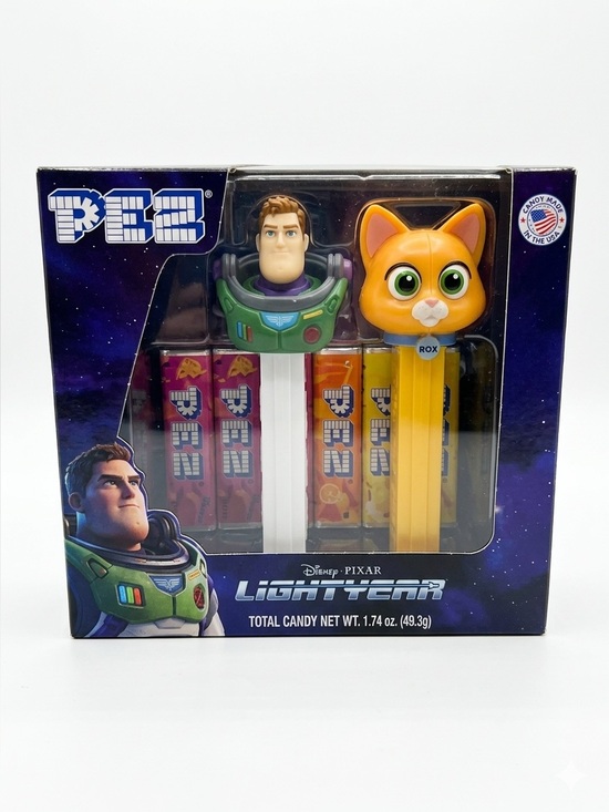 PEZ Other - PEZ Disney Pixar Lightyear Gift Set Buzz Lightyear Sox Cat 2022 NEW in Box